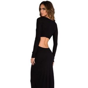 Express Maxi dress with back cutout